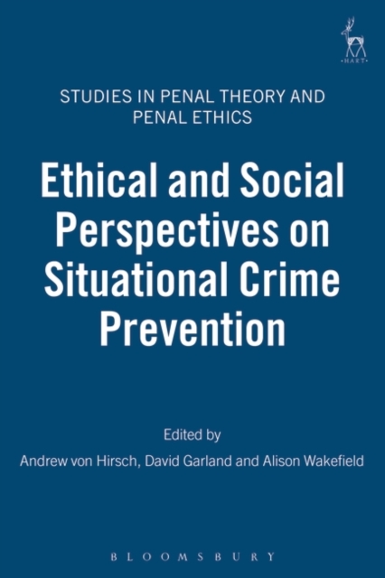 Ethical and Social Perspectives on Situational Crime Prevention, PDF eBook