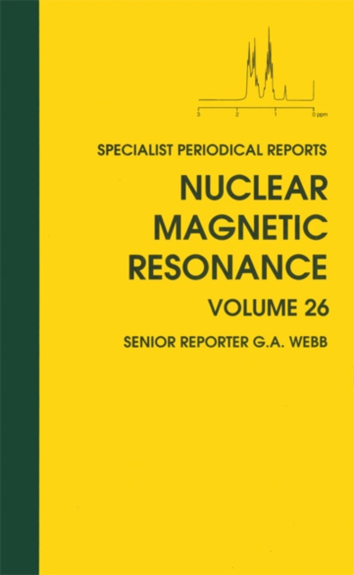 Nuclear Magnetic Resonance : Volume 26, PDF eBook