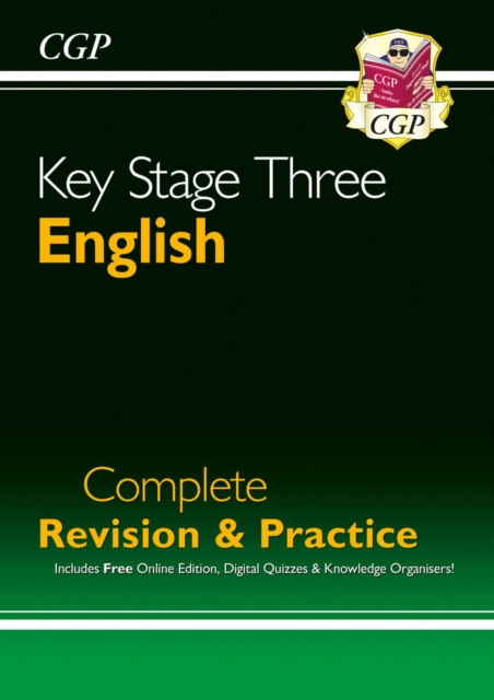 New KS3 English Complete Revision & Practice (with Online Edition, Quizzes and Knowledge Organisers), Multiple-component retail product, part(s) enclose Book