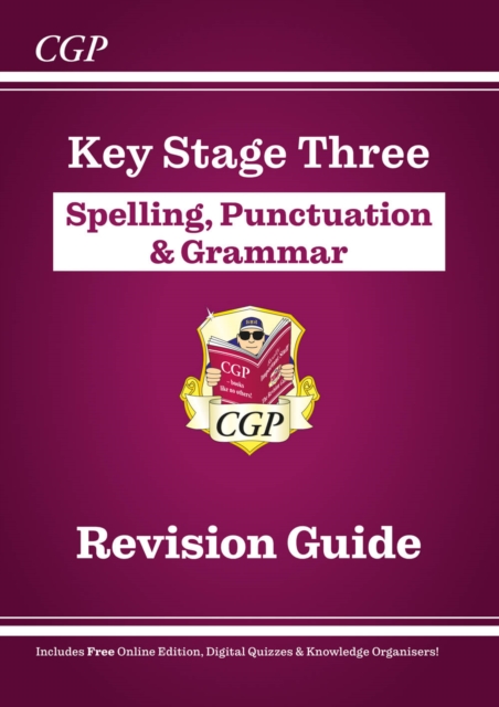 New KS3 Spelling, Punctuation & Grammar Revision Guide (with Online Edition & Quizzes), Mixed media product Book