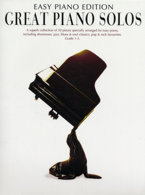 Great Piano Solos - the Black Book Easy Piano Ed., Book Book