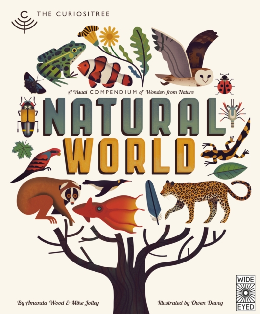Curiositree: Natural World : A Visual Compendium of Wonders from Nature - Jacket unfolds into a huge wall poster!, Hardback Book