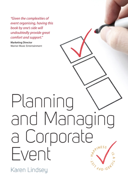Planning and Managing a Corporate Event, EPUB eBook