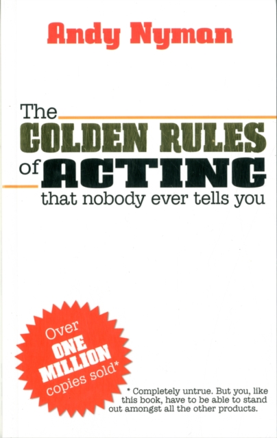 The Golden Rules of Acting, Paperback / softback Book