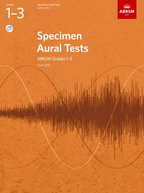 Specimen Aural Tests, Grades 1-3 with 2 CDs : new edition from 2011, Sheet music Book