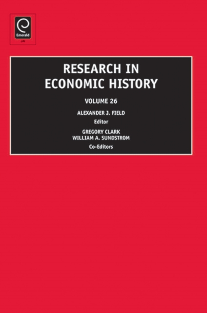 Research in Economic History, PDF eBook