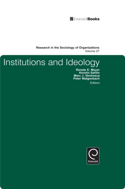 Institutions and Ideology, PDF eBook
