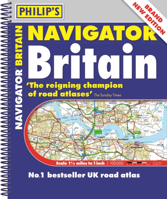 Philip's Navigator Britain : (Spiral bound), Spiral bound Book