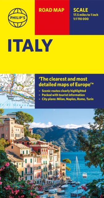 Philip's Italy Road Map, Paperback / softback Book