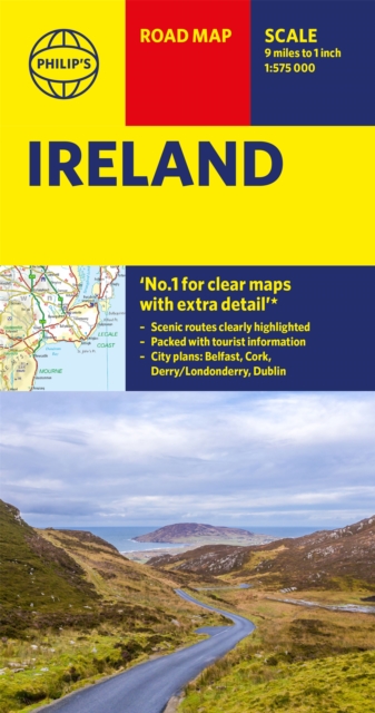 Philip's Ireland Road Map, Sheet map Book