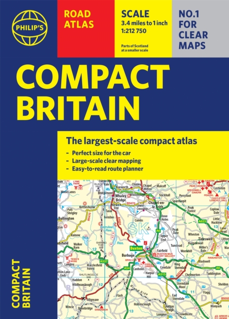 Philip's Compact Britain Road Atlas : (Flexi A5), Paperback / softback Book