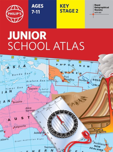 Philip's RGS Junior School Atlas, Hardback Book