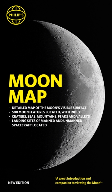 PHILIPS MOON MAP, Sheet map Book