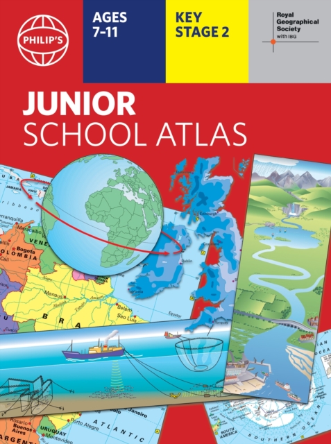 Philip's RGS Junior School Atlas : 12th edition PB, Paperback / softback Book