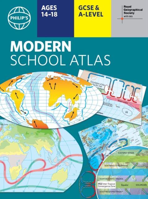 Philip's RGS Modern School Atlas : Paperback 101st Edition, Paperback / softback Book