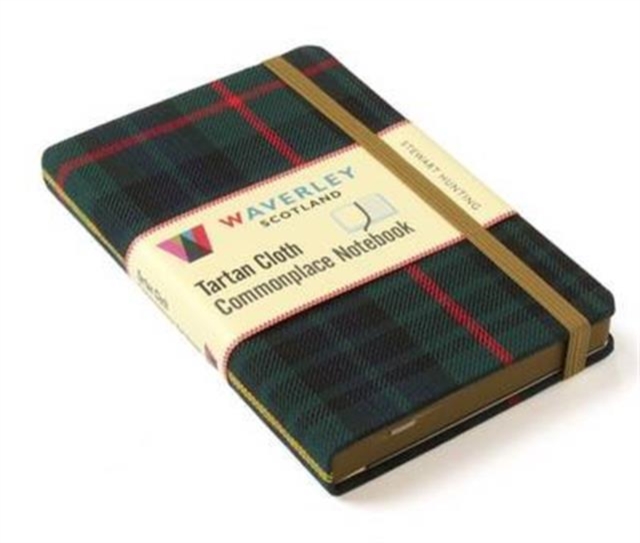 Waverley (M): Stewart Hunting Tartan Cloth Commonplace Notebook, Hardback Book
