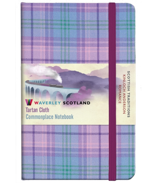 Waverley S.T. (M): Romance Pocket Genuine Tartan Cloth Commonplace Notebook, Hardback Book