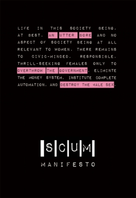 Scum Manifesto, Paperback / softback Book