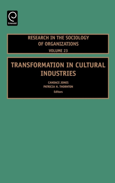 Transformation in Cultural Industries, PDF eBook