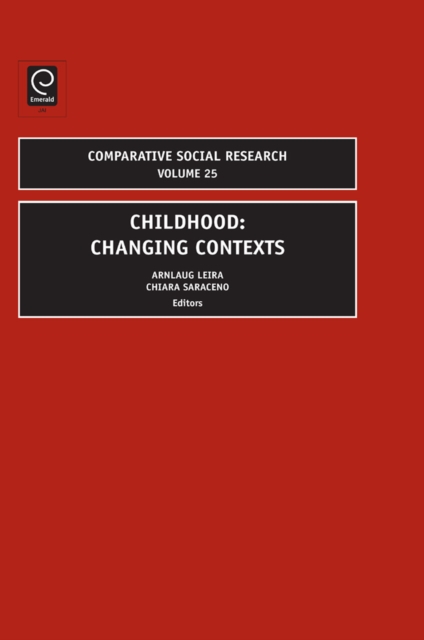 Childhood : Changing Contexts, PDF eBook