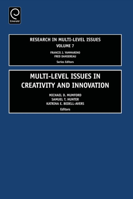 Multi Level Issues in Creativity and Innovation, PDF eBook