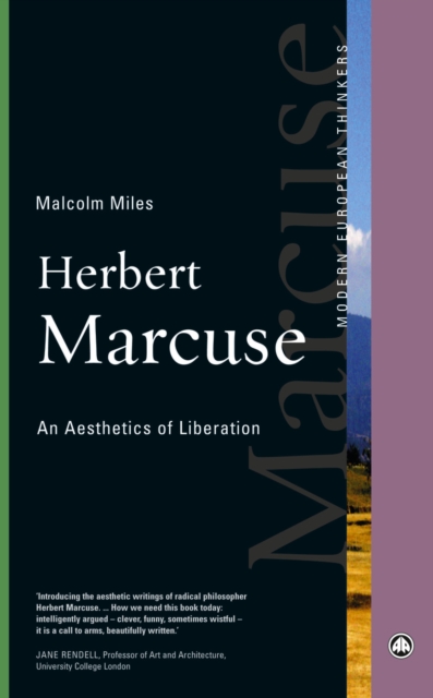 Herbert Marcuse : An Aesthetics of Liberation, PDF eBook