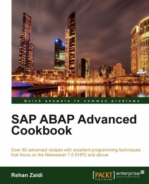 SAP ABAP Advanced Cookbook, EPUB eBook