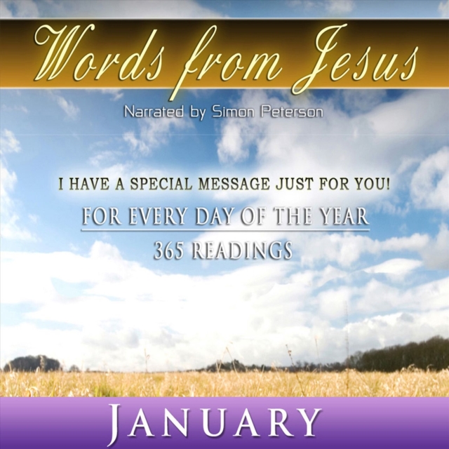 Words from Jesus : January, eAudiobook MP3 eaudioBook