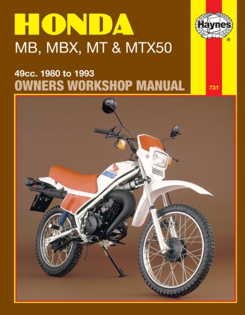 Honda MB, MBX, MT & MTX50 (80-93) Haynes Repair Manual, Paperback / softback Book