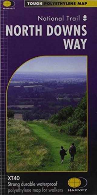 North Downs Way, Sheet map, folded Book