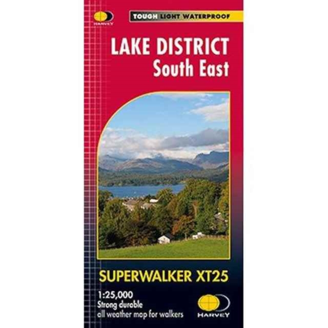 Lake District South East, Sheet map, folded Book