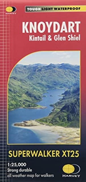 Knoydart : Kintail & Glen Shiel, Sheet map, folded Book