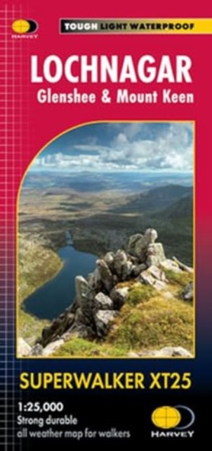 Lochnagar : Glenshee & Mount Keen, Sheet map, folded Book