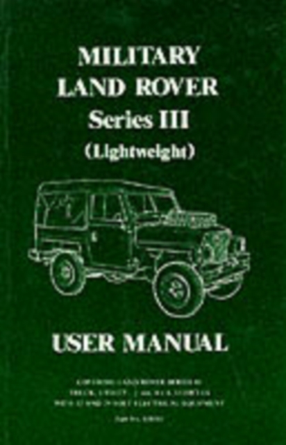 Land Rover Series 3 Military Lightweight Handbook, Paperback / softback Book