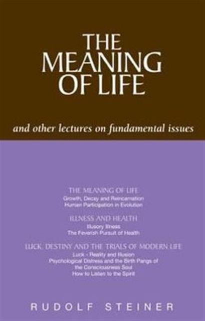 The Meaning of Life and Other Lectures on Fundamental Issues, Paperback / softback Book