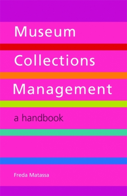 Museum Collections Management : A Handbook, PDF eBook