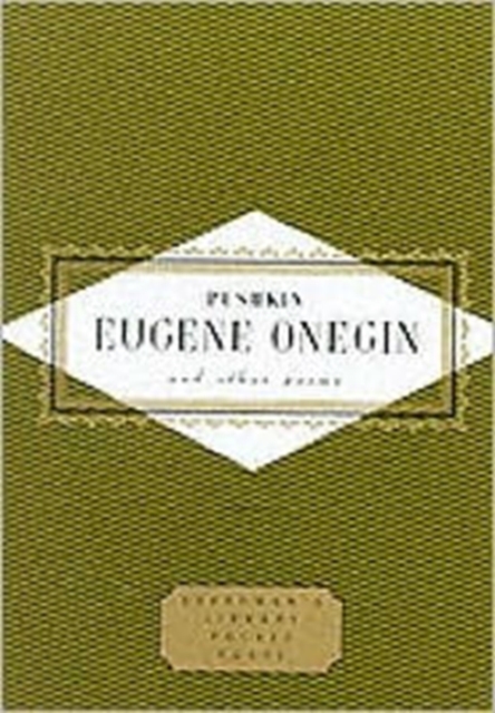 Pushkin Eugene Onegin And Other Poems, Hardback Book
