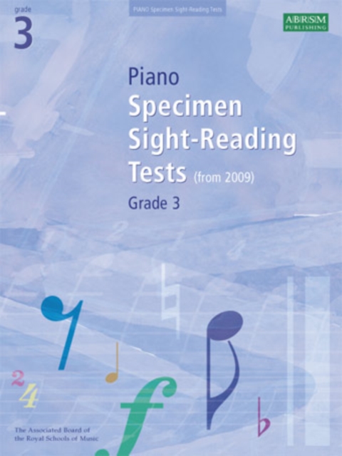 Piano Specimen Sight-Reading Tests, Grade 3, Sheet music Book