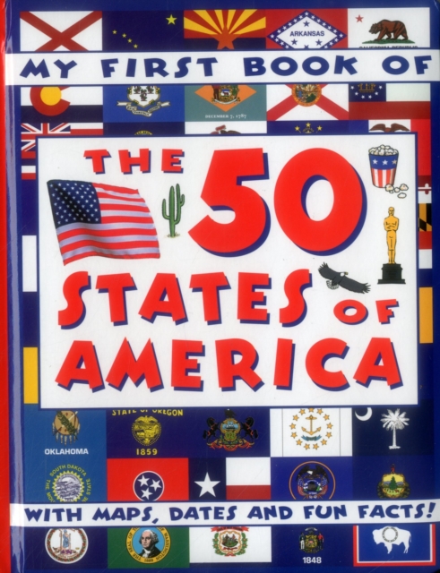 My First Book of the 50 States of America, Board book Book