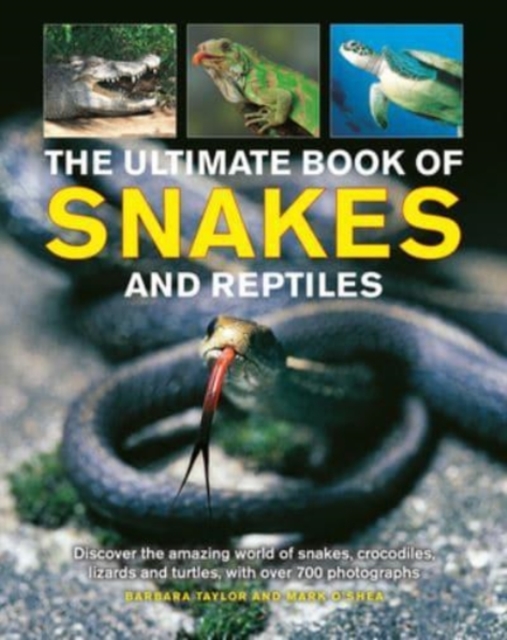 Snakes and Reptiles, Ultimate Book of : Discover the amazing world of snakes, crocodiles, lizards and turtles, with over 700 photographs, Hardback Book