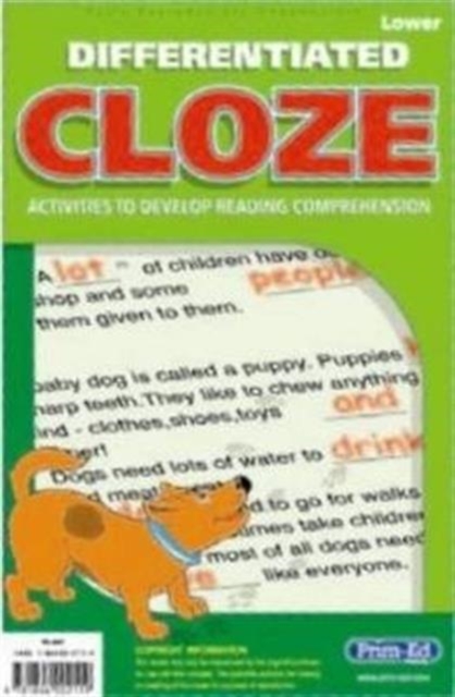 Differentiated Cloze : Activities to Develop Reading Comprehension Middle, Paperback / softback Book