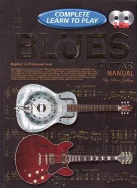 Progressive Complete Learn To Play Blues Guitar : Manual, Book Book