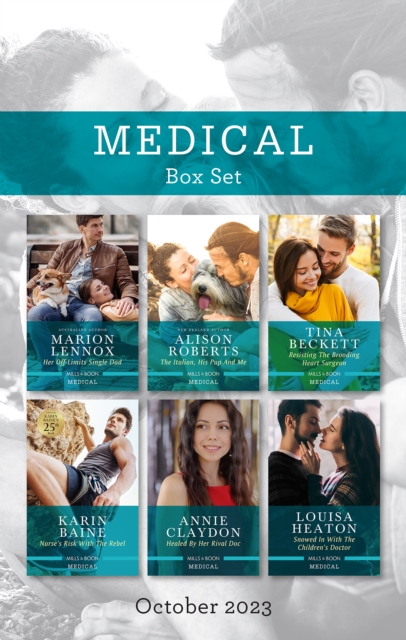 Medical Box Set Oct 2023/Her Off-Limits Single Dad/The Italian, His Pup and Me/Resisting the Brooding Heart Surgeon/Nurse's Risk with the Rebel, EPUB eBook