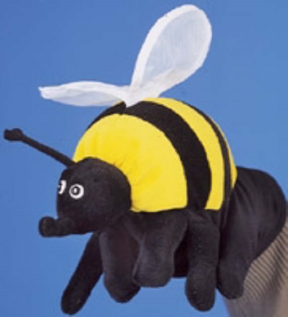 Jolly Phonics Puppet - Bee, Toy Book