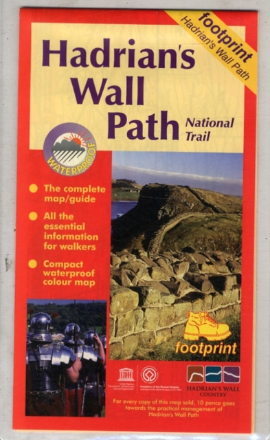Hadrian's Wall Path : Bowness to Wallsend, Sheet map, folded Book