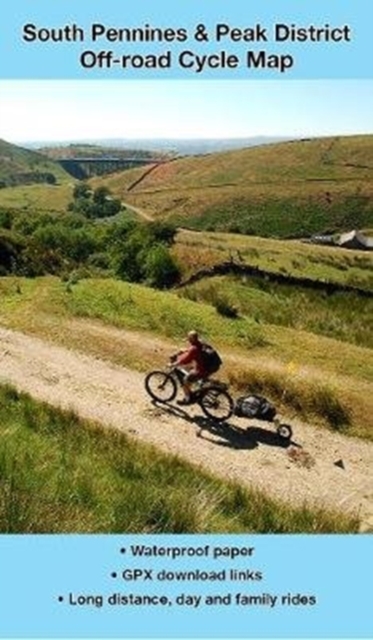 South Pennines and Peak District Off-road Cycle Map, Sheet map, folded Book