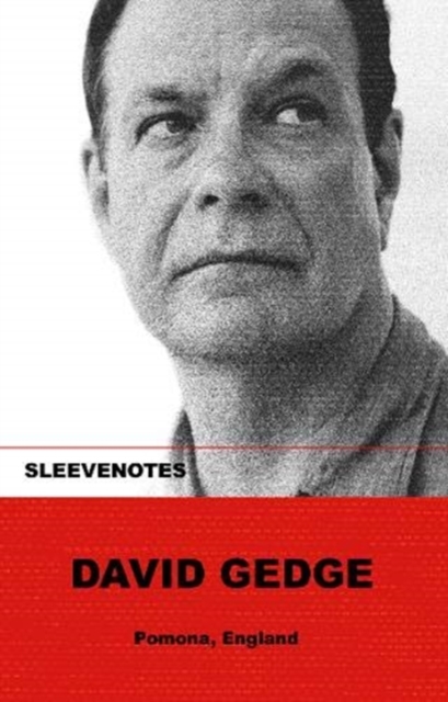 Sleevenotes: David Gedge, Paperback / softback Book