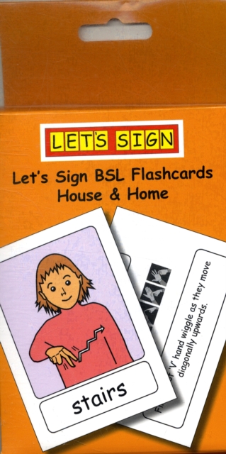 Let's Sign BSL Flashcards : House and Home, Cards Book