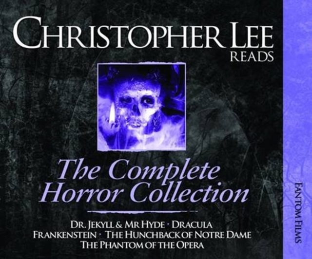 Christopher Lee Reads : Dracula, Frankenstein, Phantom of the Opera, The Hunchback of Notre Dame and Dr Jekyll & Mr Hyde, CD-Audio Book