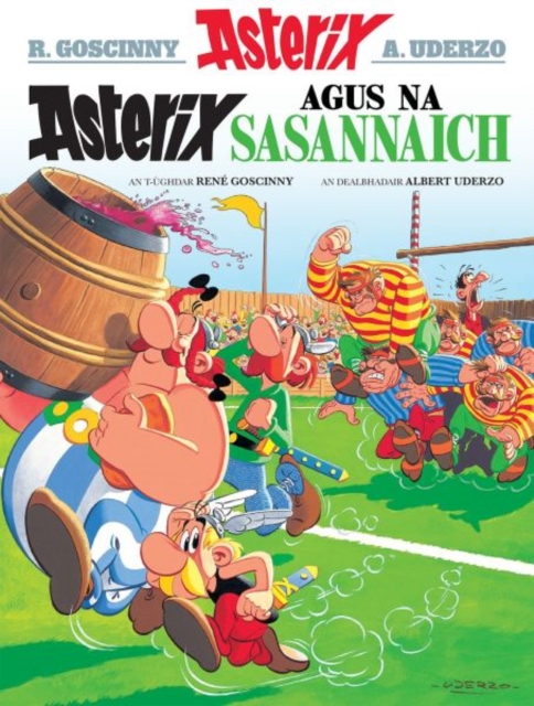 Asterix Agus Na Sasannaich (Gaelic), Paperback / softback Book